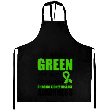 Discover I Wear Green For My Grandma Chronic Kidney Aprons