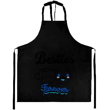 Discover Besties , Friendship Day Gift, Tea Lover Friends Aprons