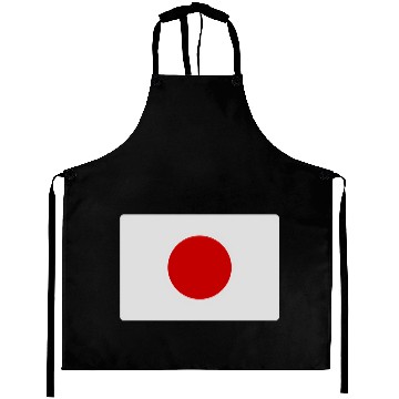 Discover Japanese Flag Of Japan Aprons
