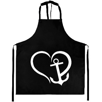 Discover Preppy Nautical Anchor For Sailors Boaters Aprons