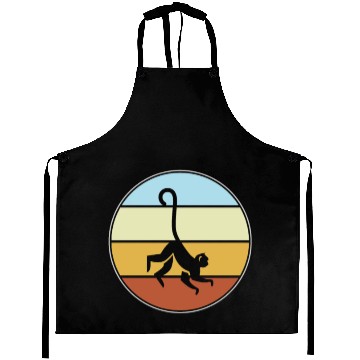 Discover monkey retro Aprons
