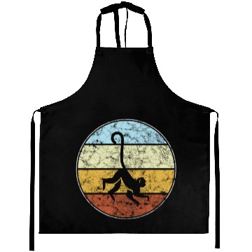Discover monkey retro Aprons