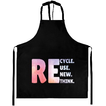 Discover Recycle Use New Think Earth Day Tees Aprons