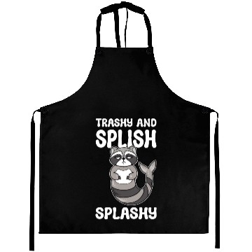 Discover Funny Raccoon Trash Veterinary Assistant Aprons