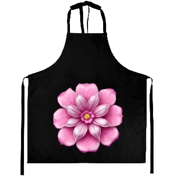 Discover Pink cherry blossom flower Aprons