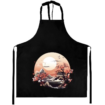 Discover Serenity in Sakura Aprons