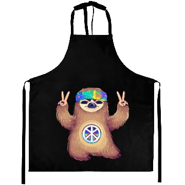 Discover Peace-loving sloth Aprons