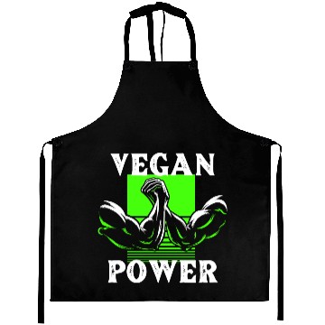 Discover Vegan Power Gym Workout Aprons