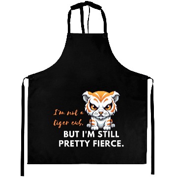Discover Animals: Angry Tiger cub Aprons