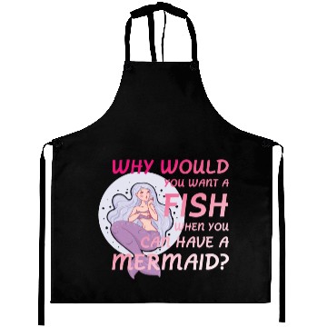 Discover Choose Mermaids Over Fish ‍ Aprons