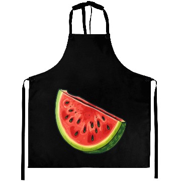Discover Watermelon Slice - Sweet Summer Vibes Aprons