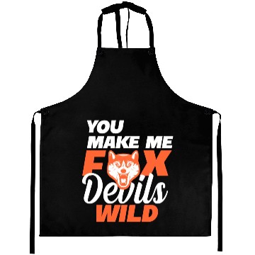 Discover you make fox devils wild Fuchs geek Aprons
