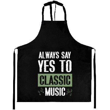 Discover classic rock music Aprons
