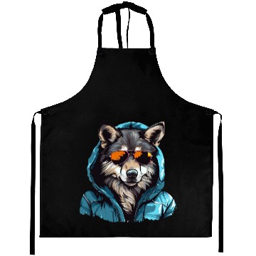 Discover Street Style Gray Wolf | Wolf Lovers Aprons