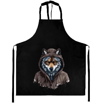 Discover Street Style Gray Wolf | Wolf Lovers Aprons