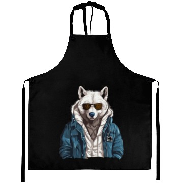 Discover Street Style Arctic Wolf | Wolf Lovers Aprons
