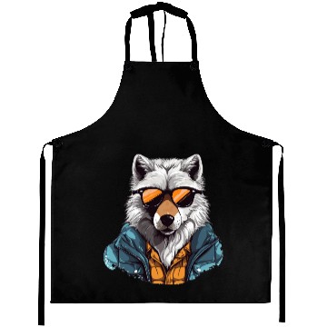 Discover Street Style Arctic Wolf | Wolf Lovers Aprons