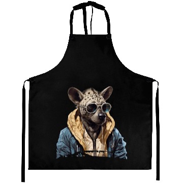 Discover Street Style Spotted Hyena | Hyena Lovers Aprons