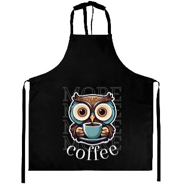Discover More Coffee Owl Aprons