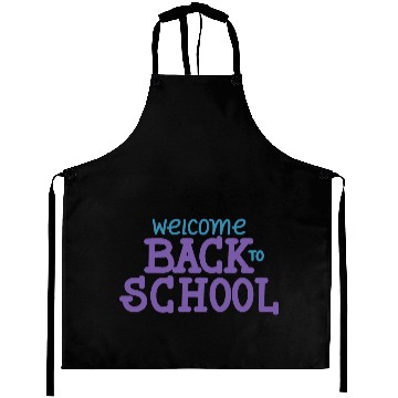 Discover Best purple Welcome Back to School Aprons