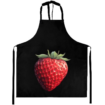 Discover Strawberry Sweetness Aprons
