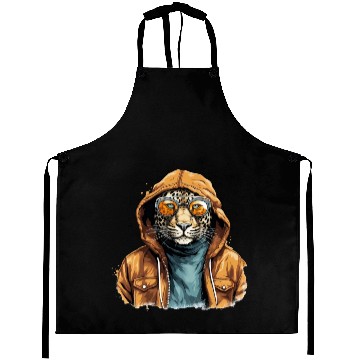 Discover Street Style African Leopard | Leopard Lovers Aprons