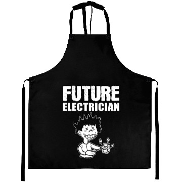 Discover Future Electrician Lineman Gift Aprons