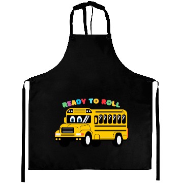 Discover Ready to Roll School Bus Aprons