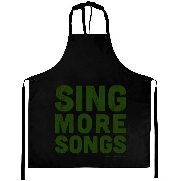 Discover Sing More Songs Aprons (Green)