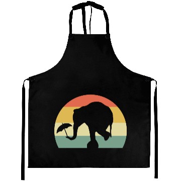 Discover Circus Elephant Acrobats Gift Aprons