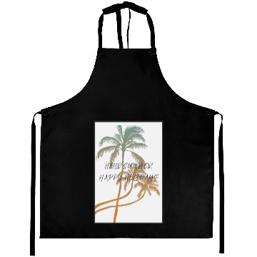 Discover Hello summer, happy holidays Aprons