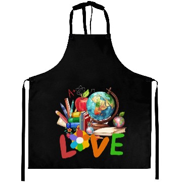 Discover Teacher life , Retro teacher back to school Aprons
