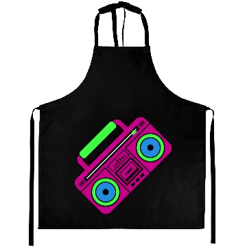 Discover 80s Boombox Aprons