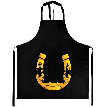 Discover My First Saint Patricks Day Horseshoe Aprons