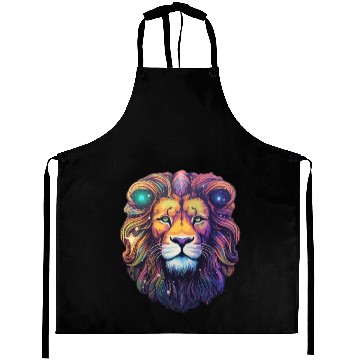 Discover Lion Celestial - Celestial Serenity Aprons
