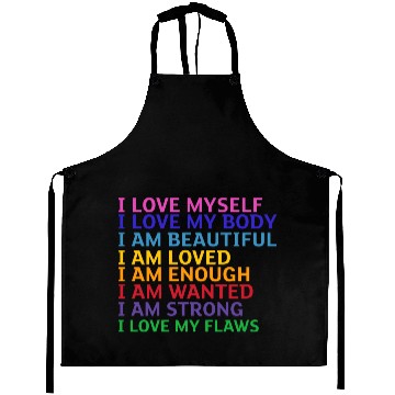 Discover i love myself Aprons