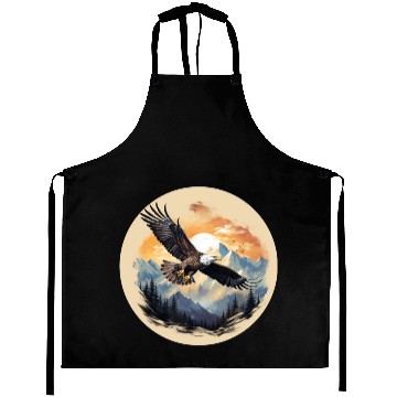 Discover Bald Eagle as America's Symbol Aprons