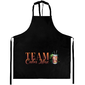 Discover Team Cuba Libre Cocktail Bartender Aprons