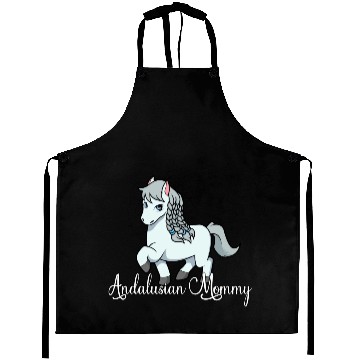 Discover Horse Lover Andalusian Mommy Aprons