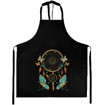 Discover Feather Jewelry Butterfly Gift Dream Catcher Aprons