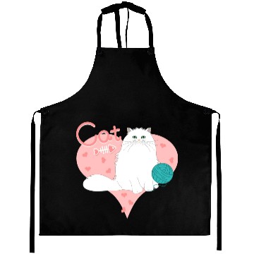 Discover Love Persian Cat Aprons
