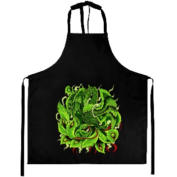 Discover Mythical Creature From Japan Japanese Phoenix Aprons