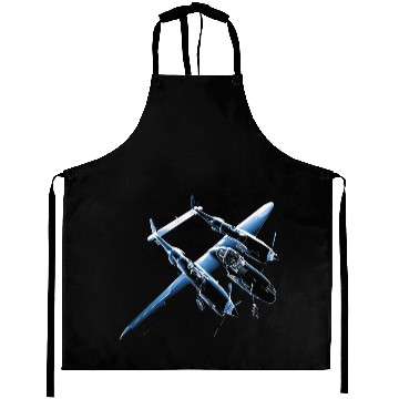 Discover P 38 Lightning 3D Aprons