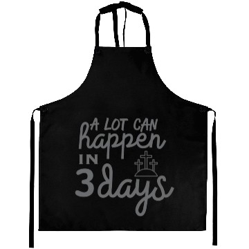 Discover A Lot Can Happen In 3 Days Resurrection Easter Aprons