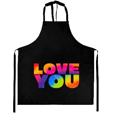 Discover LOVE TIE DYE Aprons