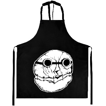 Discover Lone Scavenger Cutout Black Drawing Aprons