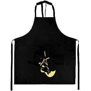 Discover Double Trouble Music Aprons
