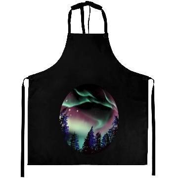 Discover Northern Lights Aurora Borealis For Or Aprons