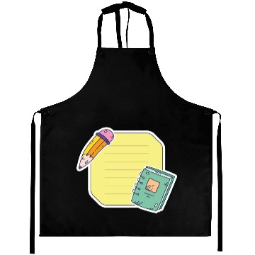 Discover Back to School Sticker Set Aprons
