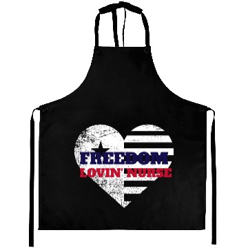 Discover Freedom Lovin' Nurse Aprons